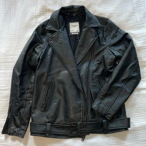 Abercrombie & Fitch Leather Jacket